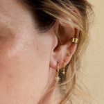 ES185-G__230StarFlareHuggieEarrings14kgoldes185-682418